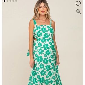 Pink Blush Maternity Dress